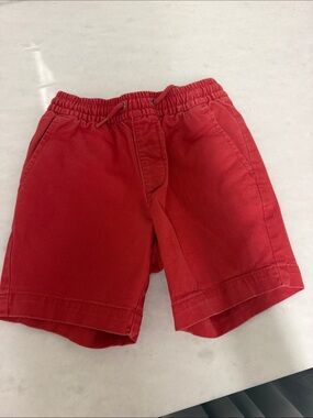 GAP Boys Elastic-Waist Shorts in Red, Navy & Tan
